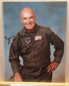 FOTO AUTOGRAFIADA 4X5 ASTRONAUTA DUANE E. GRAVELINE DE LA NASA ASTRONAUTA - Imagen 1 de 2