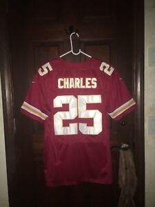 *100% Authentic* Mens Nike Size 44 JAMAAL CHARLES Chiefs NFL Football Jersey