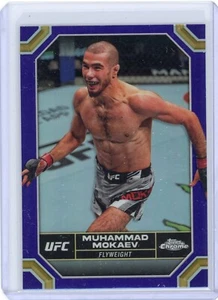 2024 Topps Chrome UFC Muhammad Mokaev Purple Refractor #144 - Picture 1 of 2