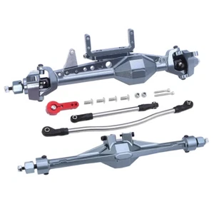 NEW Alloy CNC Straight AR45 Front Rear Axle for 1/10 RC Crawler Axial SCX10 III - Picture 1 of 24