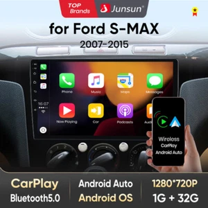 Android13 Autoradio Für Ford S-Max S Max 2007-2015 Carplay GPS Navi BT WIFI DAB+ - Bild 1 von 10