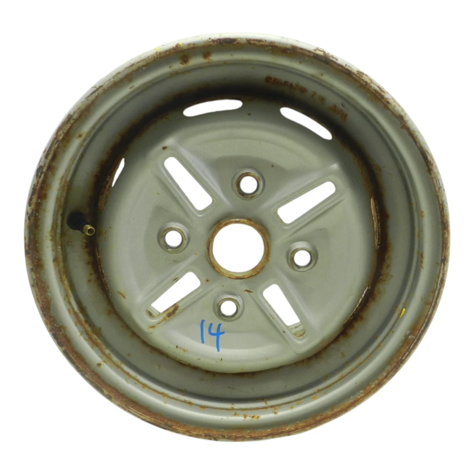 2003 YAMAHA BIG BEAR 400 FRONT WHEEL RIM 12X6 5FU-F5180-00-00 5FU-F5180-01-00 - Image 1 of 4