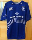 Leinster Rugby, Home Blue Shirt By Canterbury, Mens Large