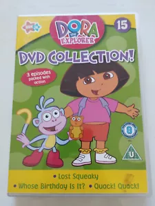 Dora The Explorer 3 Episodes Volume 15 Nick Jr - DVD Region 2-4 English - Picture 1 of 4