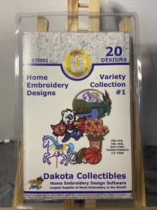 Vintage Dakota Sammlerstück VarietyCollection Designs Heimstickerei Diskette - Bild 1 von 7