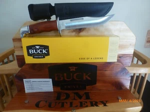 Buck 119CCS1-B Special Heritage Series Fixed Blade Knife With Leather Sheath NIB - Picture 1 of 8