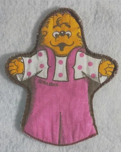 1987 marioneta de mano de tela Berenstain Bears Sister Bear - Imagen 1 de 4