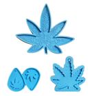 Fondant Molds Leaves Silicone Mold Blue Maple Leaf Mold Keychain Molds