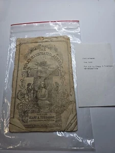 1849 PEOPLE'S ILLUSTRATED ALMANAC NEW YORK Clapp and Townsend ALL THERE (OK) - Picture 1 of 24
