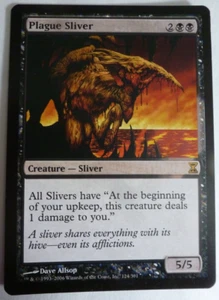 Magic The Gathering Plague Sliver Time Spiral #124 LP/NM inv3 - Foto 1 di 2