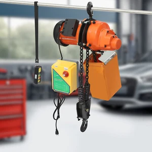 1100LB Electric Chain Hoist 3m Lifting Hoist Crane Wired/Wireless Remote Control - Picture 1 of 17