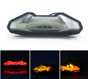 Motors LED Brake Tail Light Turn Signals For Yamaha MT-09 FZ 09 2014-16 MT-10 - Foto 1 di 8