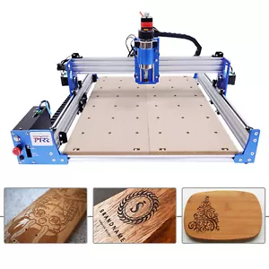 Pro Cnc Machine Router Woodworking Metal Acrylic Mdf Metal Engraving Machine+RC - Picture 1 of 11