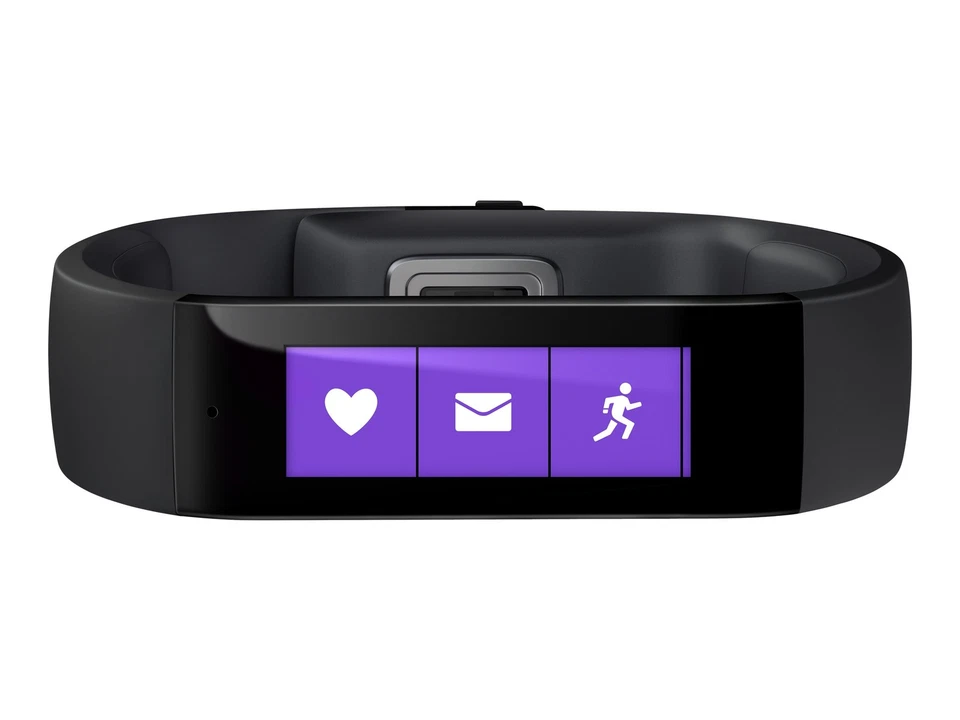 Microsoft Band Health Monitor Fitness Tracker Smart Watch Medium Size