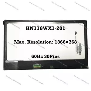 HN116WX1-201 11.6 inch HD 60Hz IPS EDP 30 Pins LCD Screen Replacement Panel NEW - Picture 1 of 1