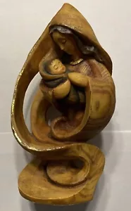 Madonna mit Kind 3-D schöne Statue Kunst Figur Dekor Mantel Display 7 13/16" - Bild 1 von 12
