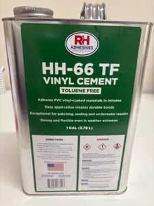 HH66 PVC/VINYL GLUE 1 Gallon - Picture 1 of 2