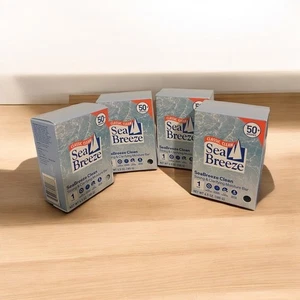 4 PK, SEA BREEZE CLASSIC CLEAN TONING & CLARIFYING MOISTURE BAR SOAP 6.5 oz each - Picture 1 of 1
