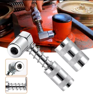 Grease Nozzle Adapter Grease Gun-Accessory 90 Degree Grease Coupler Adapter NEW - Foto 1 di 6