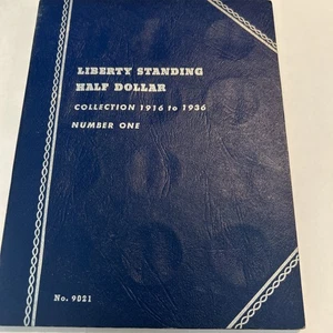 Album monete mezzo dollaro in piedi Whitman Liberty 1916-1936 #1 - n. 9021 - Foto 1 di 4