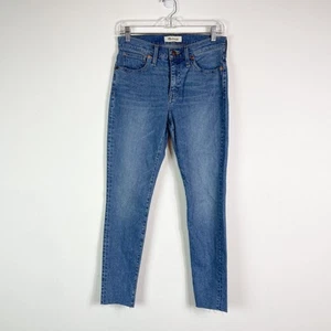 Madewell NWT Women's 9" Mid-Rise Skinny Jeans Blue Size 27 - Picture 1 of 8