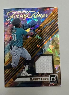 2024 Panini Donruss - Prospect Jersey Kings Harry Ford #PJK-HF Orange Ice   - Image 1 of 2