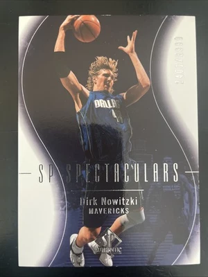 2004 SP Authentic Spectaculars Dirk Nowitzki /3999 #127 - Image 1 of 4