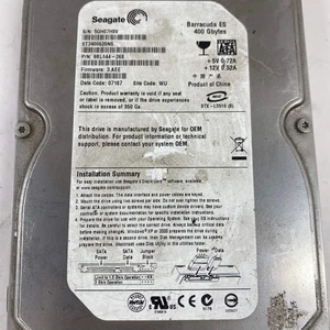 Seagate 3.5" Barracuda ES 400GB SATA III 6Gbps HDD ST3400620NS - Picture 1 of 9