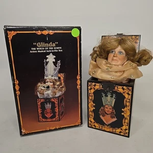 GLINDA MUSIC BOX 1988 Enesco Wizard Of Oz 50th Anniversary Ltd Ed w/Box - Picture 1 of 5