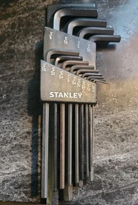 Stanley Full 12 Piece Hex Key Set 0.05”-3/8”  - Picture 1 of 3