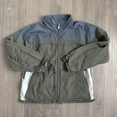 Burton Snowboards Chaqueta De Colección Para Hombres XL Verde Gris Bloque de Color Biolite Snowboard Foto 1 de 4