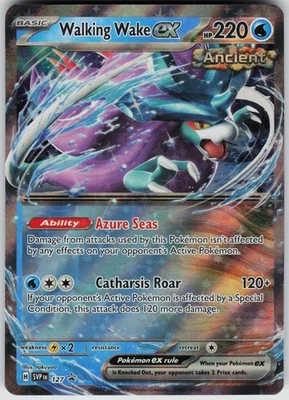 Pokemon Walking Wake ex 127 SV: Scarlet & Violet Promo Cards Promo card  NM - Image 1 of 2
