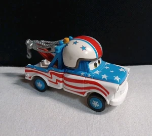 Disney Pixar Cars Toon Super Stunt Show Mater The Greater Plastic 3" - Imagen 1 de 6