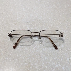 Seiko T146 572 Braun Titan Brille Brillengestell 50-18-135 - Bild 1 von 16