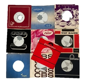 Ten Vintage Record Sleeves, In Good Condition No Marks, Tears Etc - Picture 1 of 2
