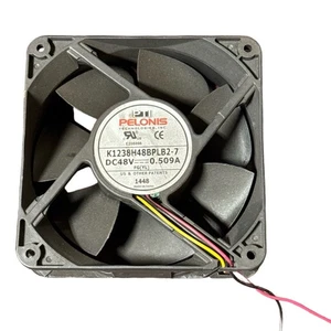 PELONIS TECHNOLOGIES INC PTI Computer Cooling Fan Black K1238H48BPLB2-7 DC48V - Picture 1 of 4
