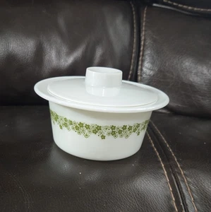 Pyrex Spring Blossom Crazy Daisy Green Margarine Wanne Original Kunststoffdeckel - Bild 1 von 5