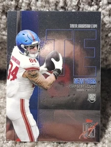2024 Topps Signature Class Football Theo Johnson #RCV-98 RC Chrome Variation - Picture 1 of 2