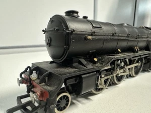 LOCOMOTORA DE VAPOR BACHMANN BR NEGRA 3650 BUEN ESTADO - Imagen 1 de 18