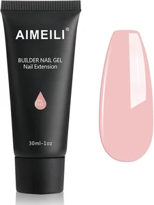 Kit Gel Ricostruzione Unghie, Acrilico per Unghie Colorati Builder Nail Gel Set - Foto 1 di 12