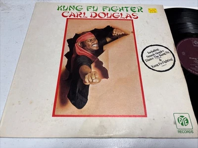 Kung Fu Fighter - Carl Douglas LP RARE 1974 Maroon-label Singapore Import Foto 1 de 4