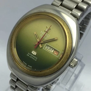 Nino Crystal 11 Automatic N25 Day/Date Vintage Men’s Watch MAI195BAS5 - Picture 1 of 8
