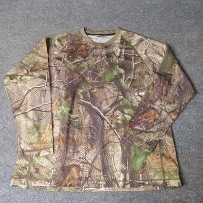 Guide Series Scent Core Mesh Longsleeve Shirt Men XL apg Real Tree Pit 24 - Image 1 of 4