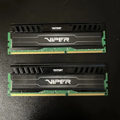 Patriot Viper 16GB (2x8GB) PC3-15000 DDR3 1866Mhz PV316G186C0K - Image 1 of 2