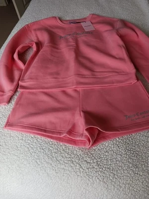 Juicy Couture Long Sleeve Sweatshirt W/ Shorts/ Fleece- Medium NWT - Image 1 of 4