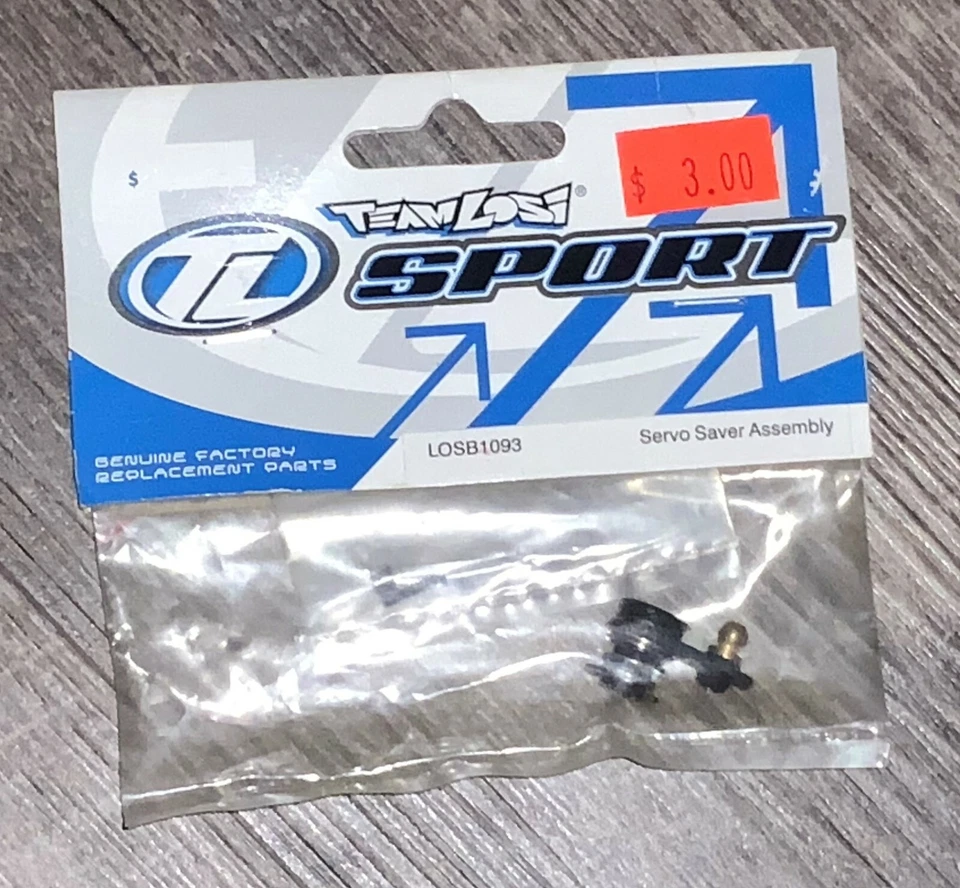 MONTAJE SERVO AHORRADOR EQUIPO LOSI LOSB1093 NUEVO RARO RC PIEZA CAMIÓN COCHE Foto 1 de 1