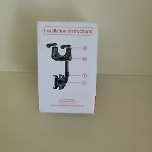 360 degree rotating phone holder. NEW IN BOX. BLACK. Android Or IPhone (L5) - Picture 1 of 2