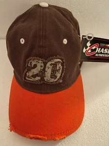 2008 NASCAR #20 TONY STEWART CHASE AUTHENTICS DISTRESSED HAT PITCAP NEW W/TAGS - Picture 1 of 3