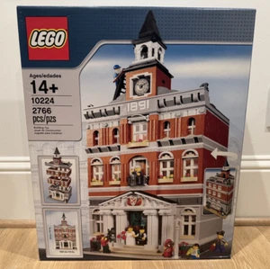NIB Lego Creator Town Hall (10224) NEW & FACTORY SEALED HARD TO FIND RARE! - Picture 1 of 24
