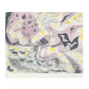 Andre Masson Etching and Aquatint Signed, Numbered - Picture 1 of 5